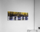 Golden Reverie  Impression acrylique