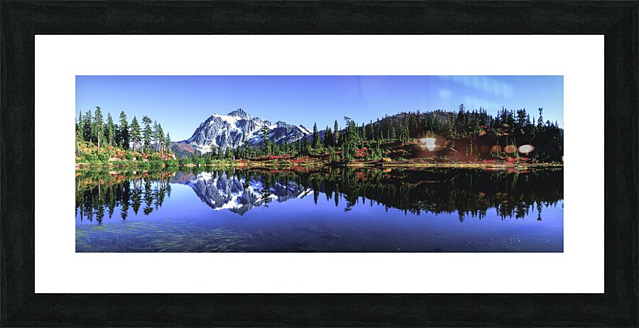 Picture Lake  Impression encadrée